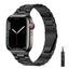 Suitable For Apple Watch S 3 4 5 iwatch S 7 8 9 Stainless Steel Metal Fine Steel Watch Chain With Five Beads - Korvel