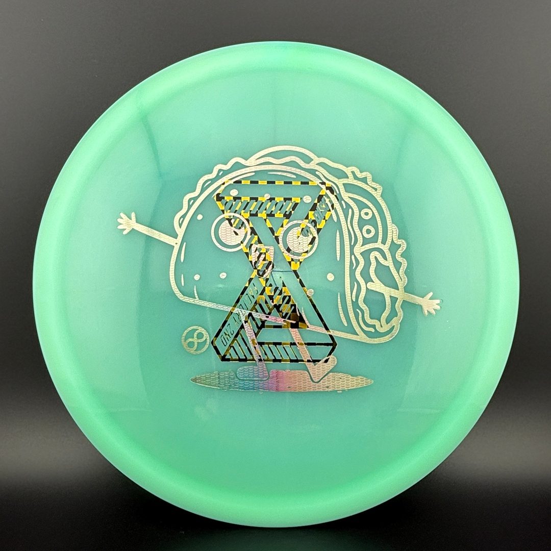 Glow C-Blend Centurion - X-Out Taco Disc Golf Driver