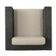 PUERTA MP1 SWIVEL CHAIR-DARK BROWN - Korvel