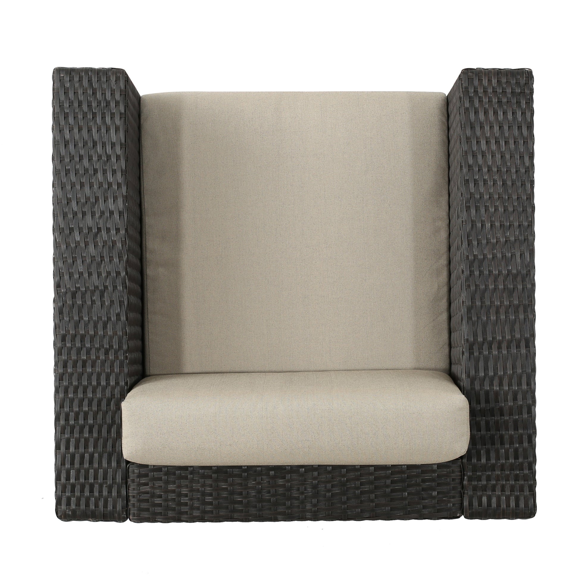 PUERTA MP1 SWIVEL CHAIR-DARK BROWN - Korvel