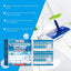 Ceramic Tile Cleaning Effervescent Tablet, Toilet Basin Wall Tile Decontamination And Descaling Brightening Cleaning Tablet - Korvel