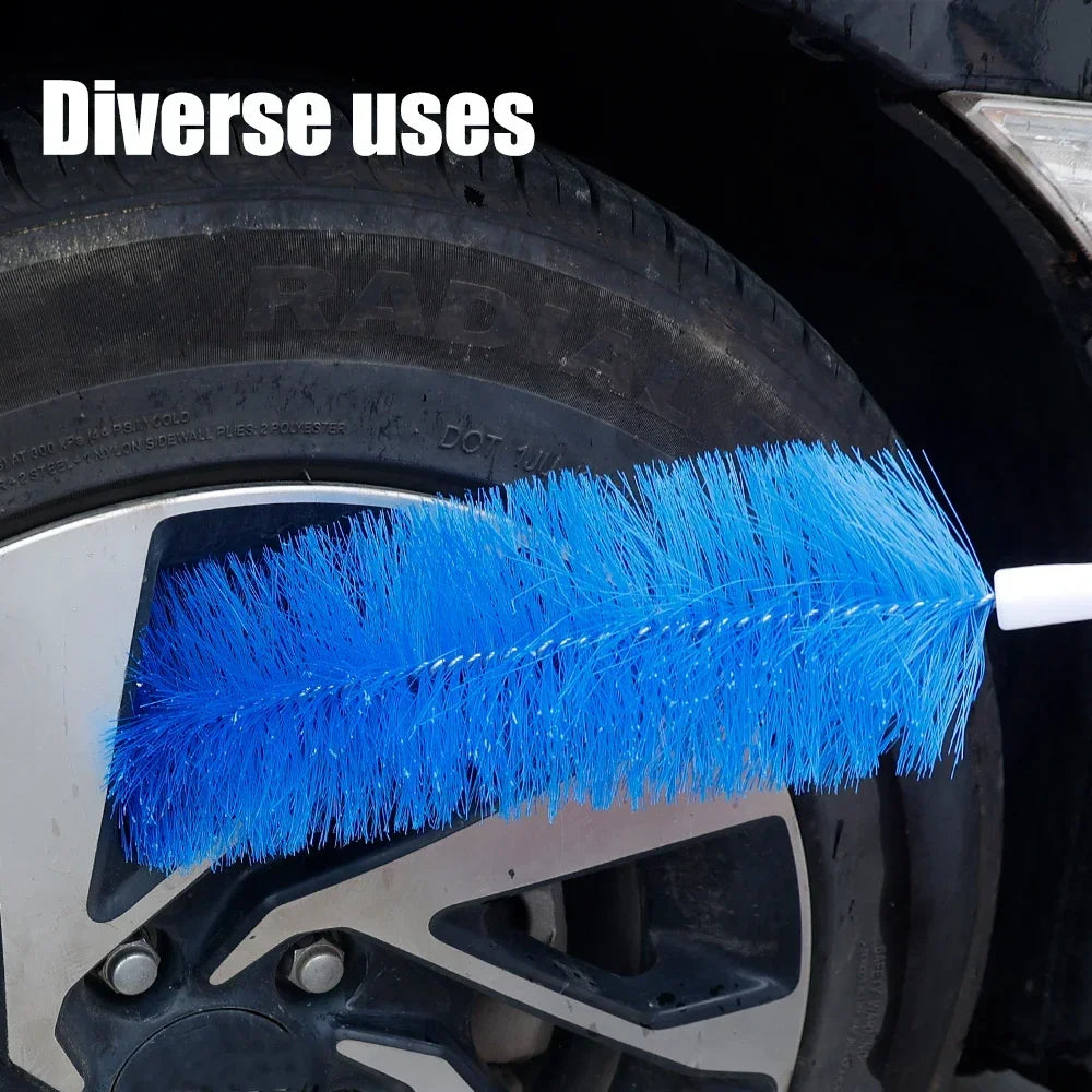 Fan Brush Bendable Microfibre Duster Household Dust Remover Cleanning Brush for Air-conditioner Furniture Shutter Car Cleaner - Korvel
