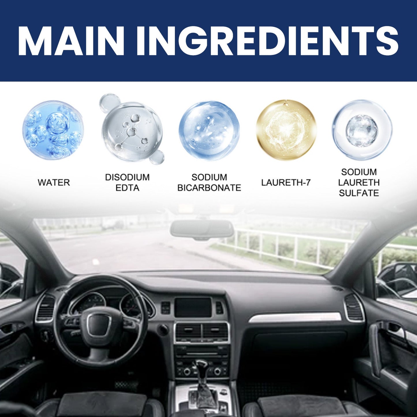Leather Maintenance Cream, Car Seat Sofa Leather Cleaning Stains Refurbished Polish Cleaner - Korvel