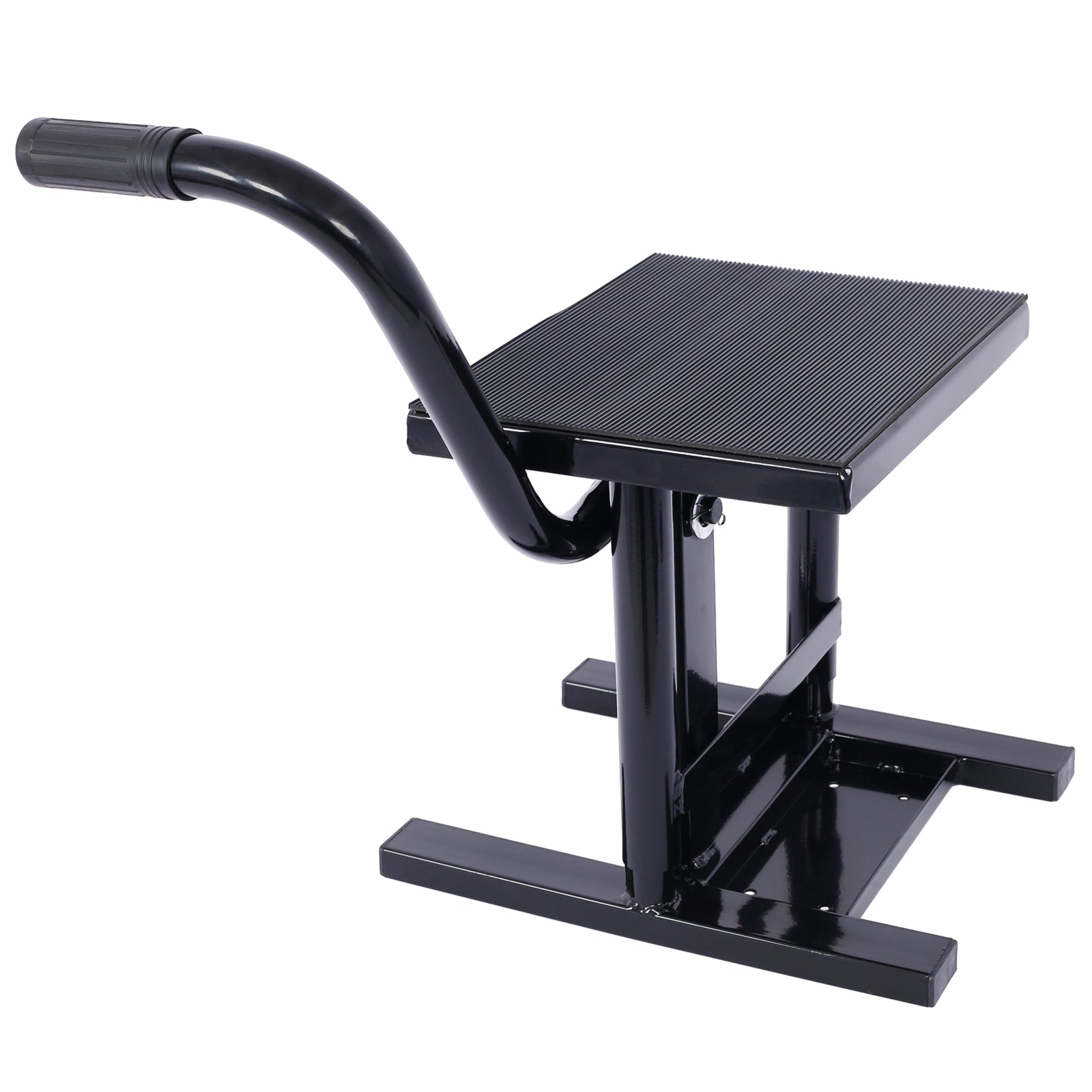 Motorcycle Dirt Bike Stands and Lifts Jack Stand Steel Lift 11"-16.5" Adjustable Height 330 LBS Load Capacity Heavy Duty Steel B - Korvel