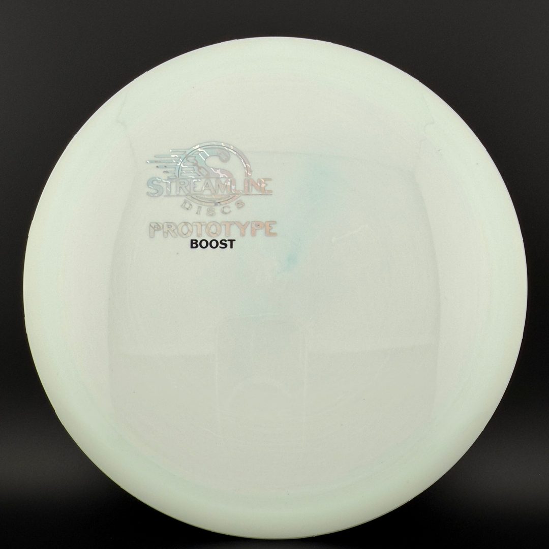 Disco Neutron Boost Prototype - Firma de Eagle McMahon