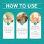 Premium Pet Ear Cleaning Wipes for Cats and Dogs