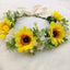 Diadema de Corona de Sol Hawaiana para Ocasiones Elegantes