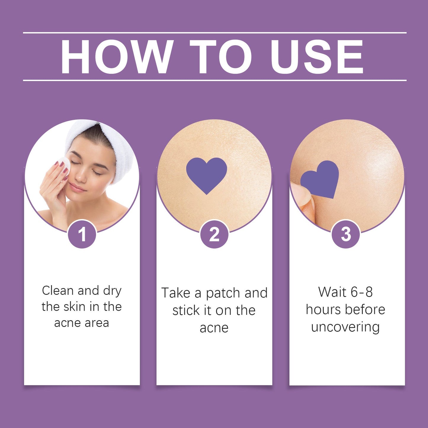 Multicolor Invisible Acne Patch for Clear Skin