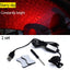 Light Projector Car Decoration Light USB LED Starry Sky Star DJ RGB Laser Projector Music Sound Remote Control Auto Car Styling - Korvel