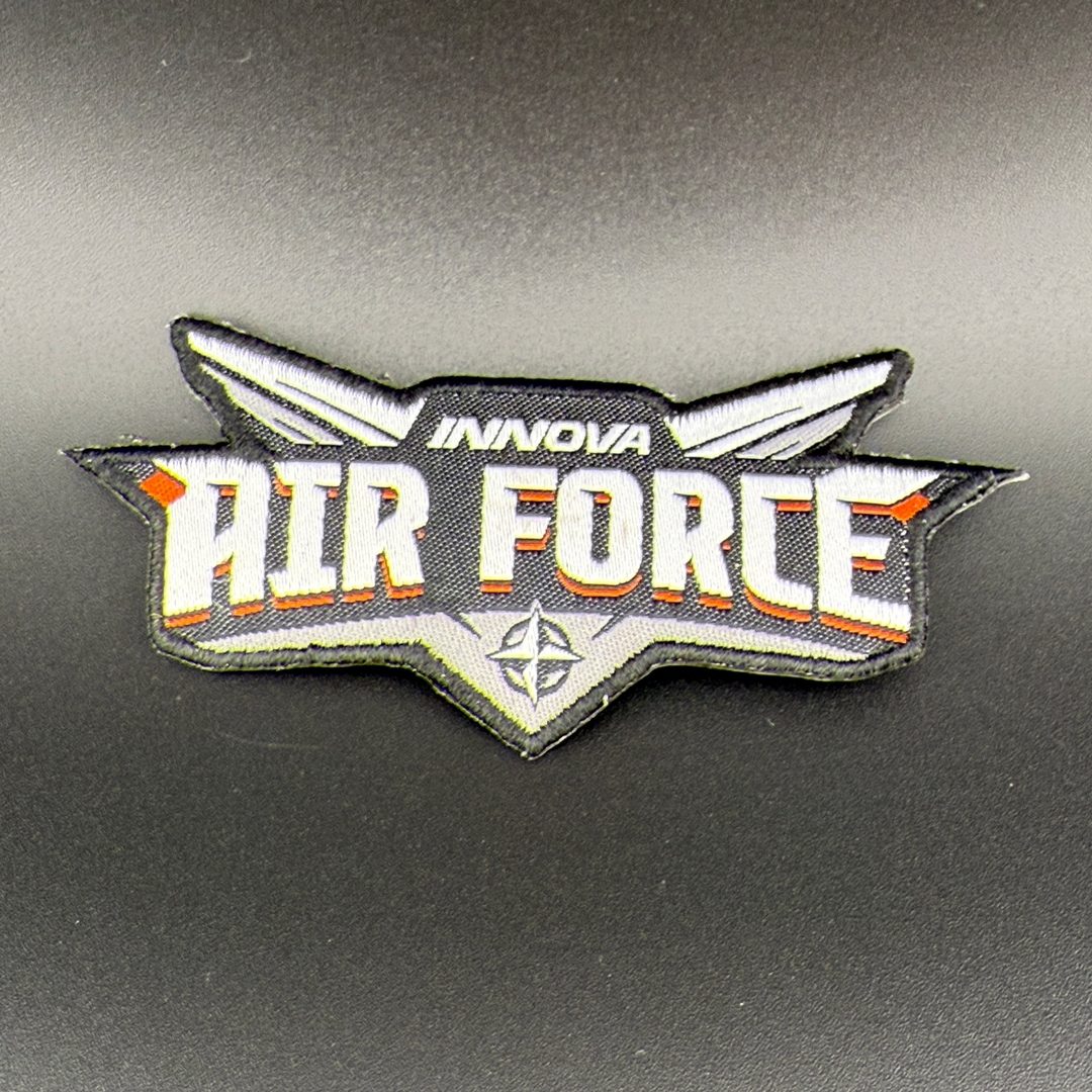 Air Force Iron-On Patch - Customizable Embroidered Design
