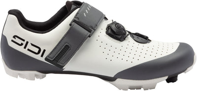 SIDI Physis Mountain Clipless Shoes - Men's Ice White/Anthracite 41.5