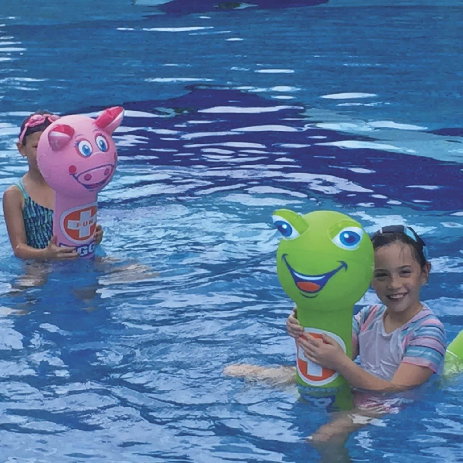 Inflatable Pool Pals 12-Pack - Fun & Functional Water Toys - Korvel