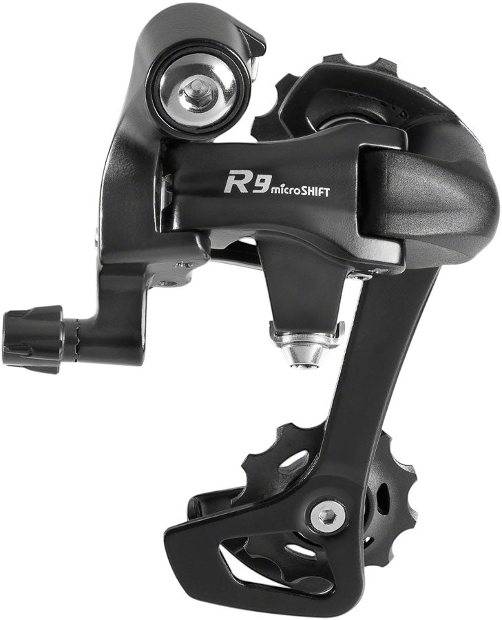 Desviador Trasero microSHIFT R9 - Compatible con Shimano de 9 Velocidades y Jaula Larga