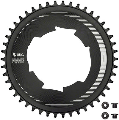 Plato de cadena Wolf Tooth Aero 107 BCD - 46t para SRAM Eagle Flattop