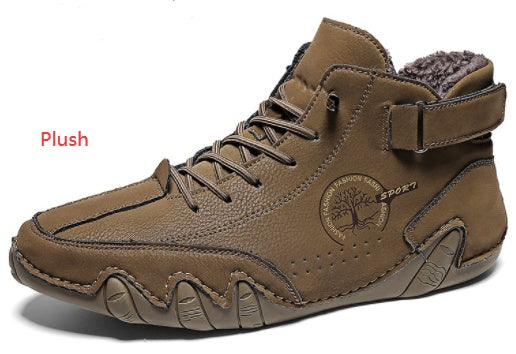 Bottes décontractées pour hommes pour l'automne et l'hiver