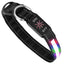 Collier LED Gbruno pour Chien - Collier Lumineux de Sécurité de Nuit avec 9 Couleurs