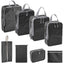 Ultimate Travel Organizer Bag Set - 8 Compressed Pieces - Korvel