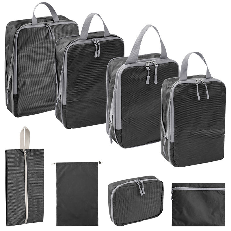 Ultimate Travel Organizer Bag Set - 8 Compressed Pieces - Korvel