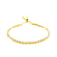Pulsera Ajustable Estilo Tenis con Circonitas en Plata de Ley