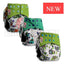 Modern Luxury Printed Washable Cloth Diaper Set