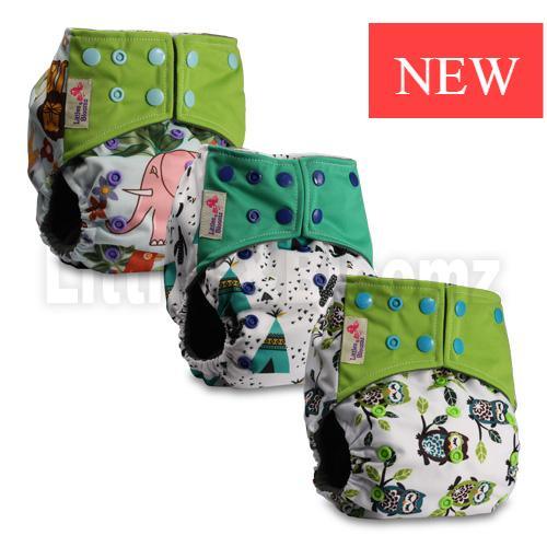 Modern Luxury Printed Washable Cloth Diaper Set