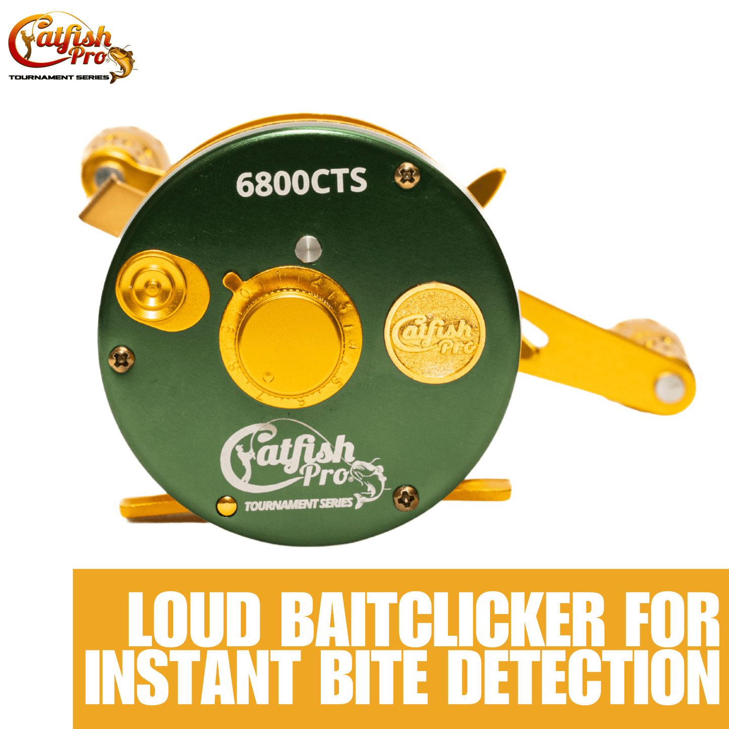 Moulinet Baitcaster Rond 6800 CTS