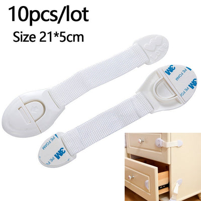 Verrous de sécurité créatifs pour bébés - Pack de 5 ou 10