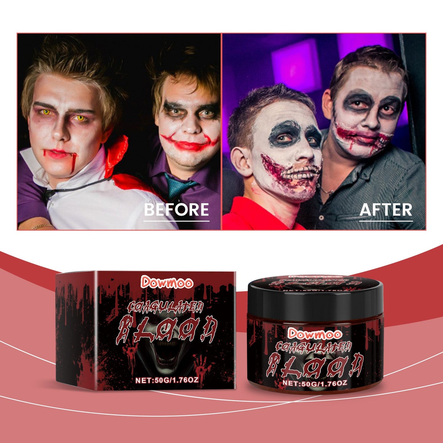 Premium Halloween Fake Blood Cream for Pranks and Effects