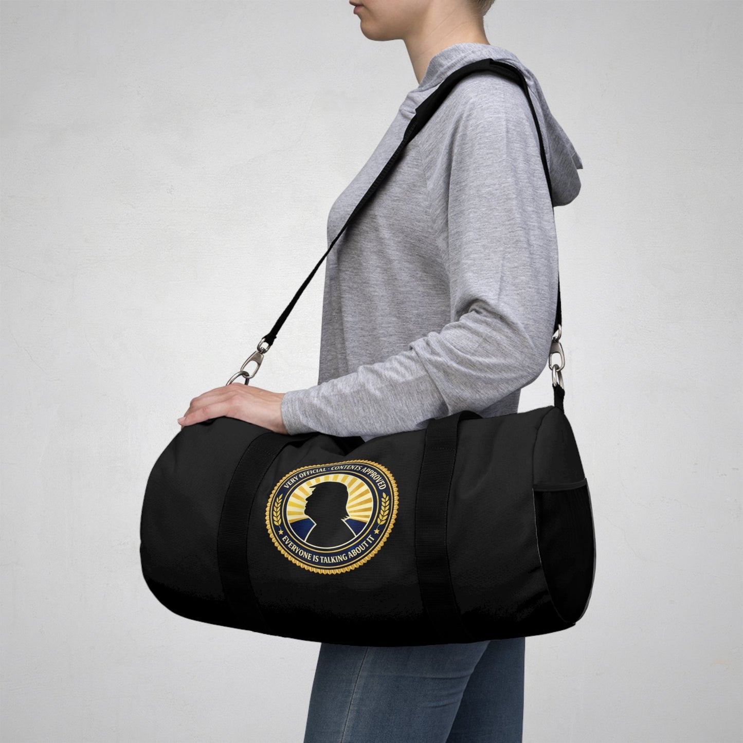 Very Official Contents Approved Duffel Bag
