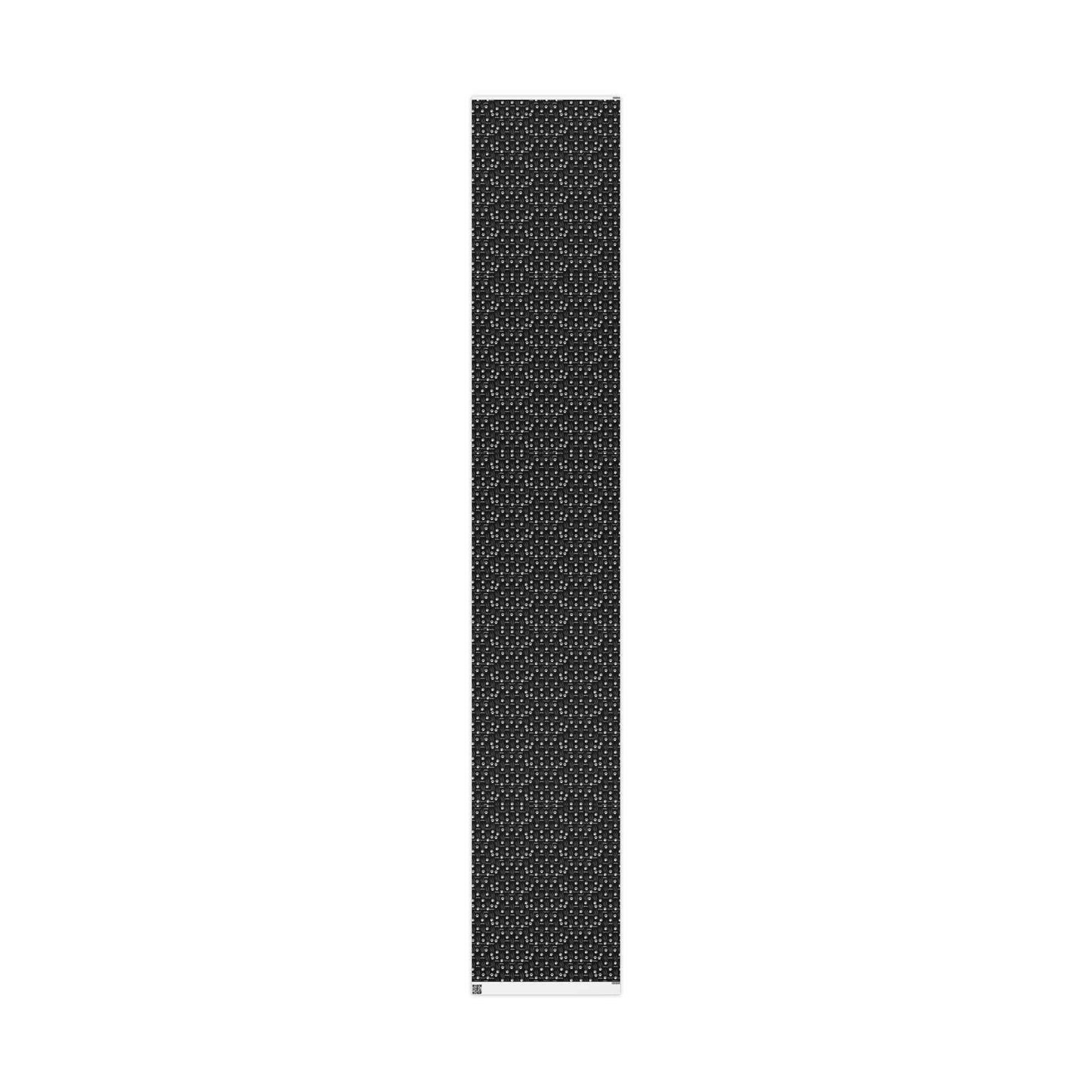 Papier Cadeau Pattes de Chat – Noir & Blanc