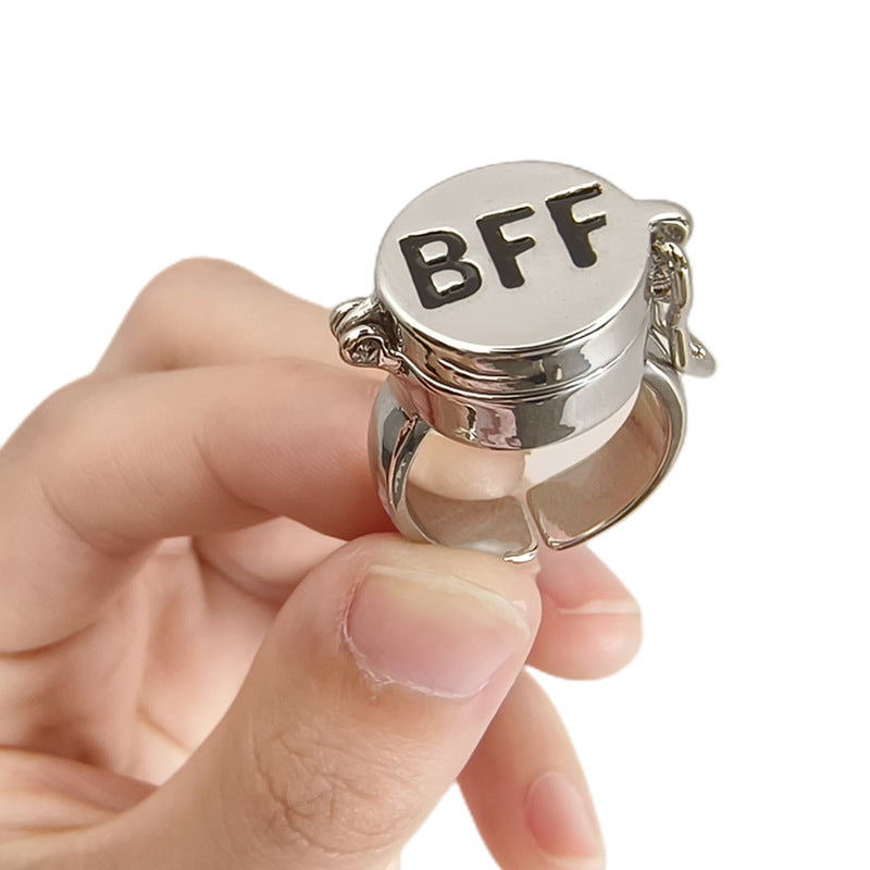 Bague ouverte d'amitié SpongeBob Patrick