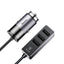 Baseus 4-Port Fast Car Charger - 5.5A Multi USB Adapter