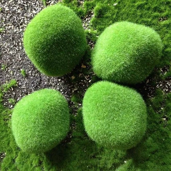Mossy Stone Artificial Green Stone Arrangement