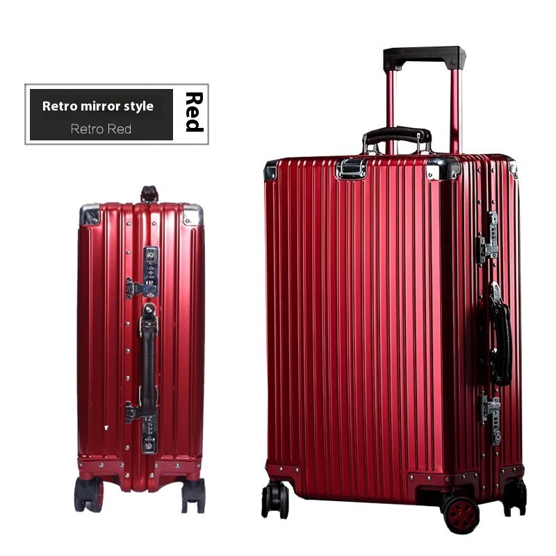 Password Aluminum Frame 20-Inch Carry-On Luggage