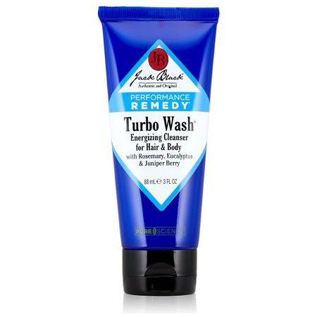 Jack Black Turbo Wash Limpiador Energizante, 3 fl. oz.