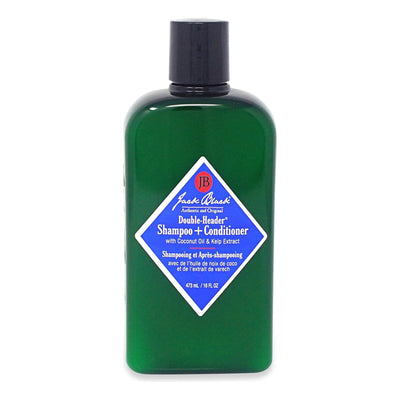 Jack Black Double-Header Shampoo + Conditioner, 16 oz