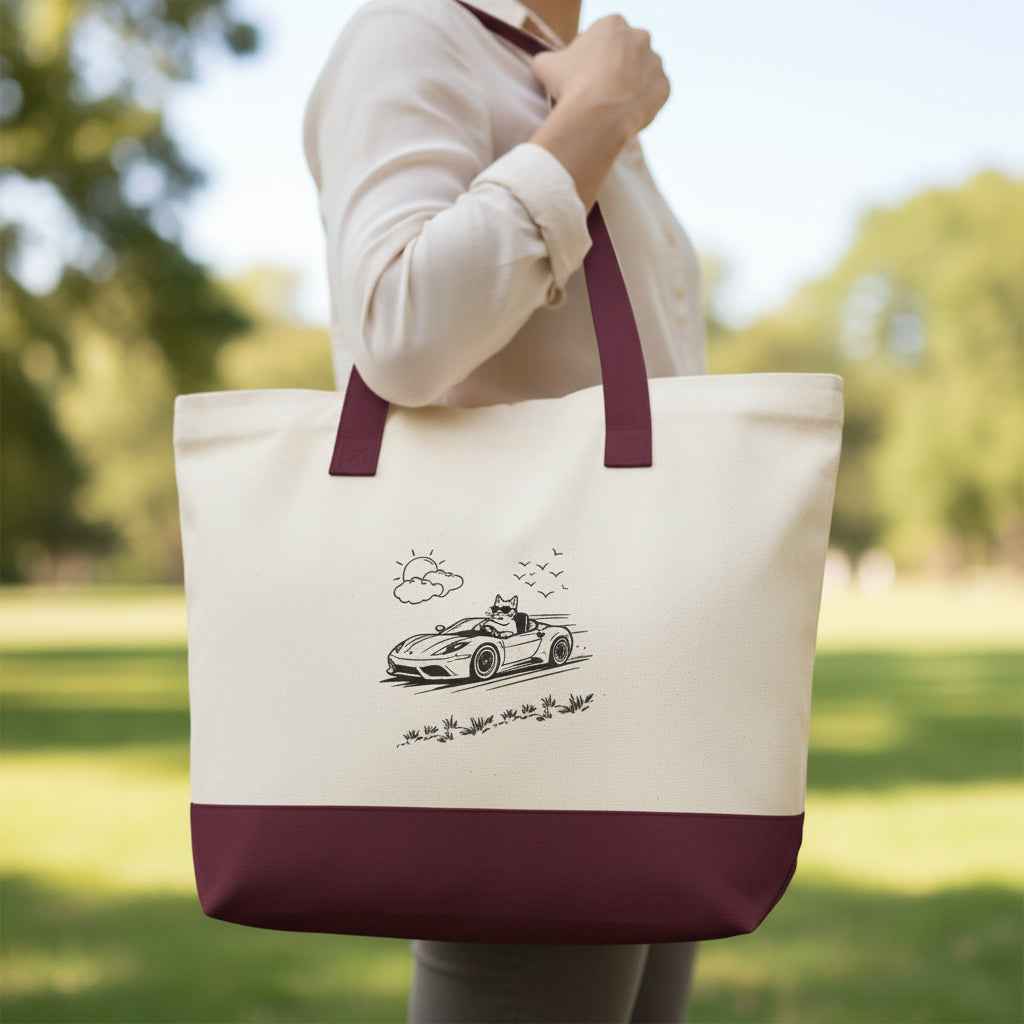 Wander Road Heavyweight Canvas Tote Bag