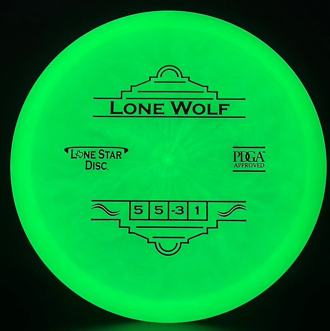 Alpha Glow Lone Wolf Disc Golf Disc