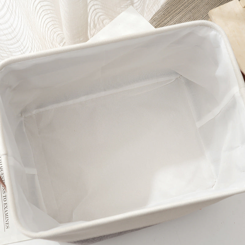 Thickened foldable portable clothing storage basket books snacks toys cosmetics storage box - Korvel