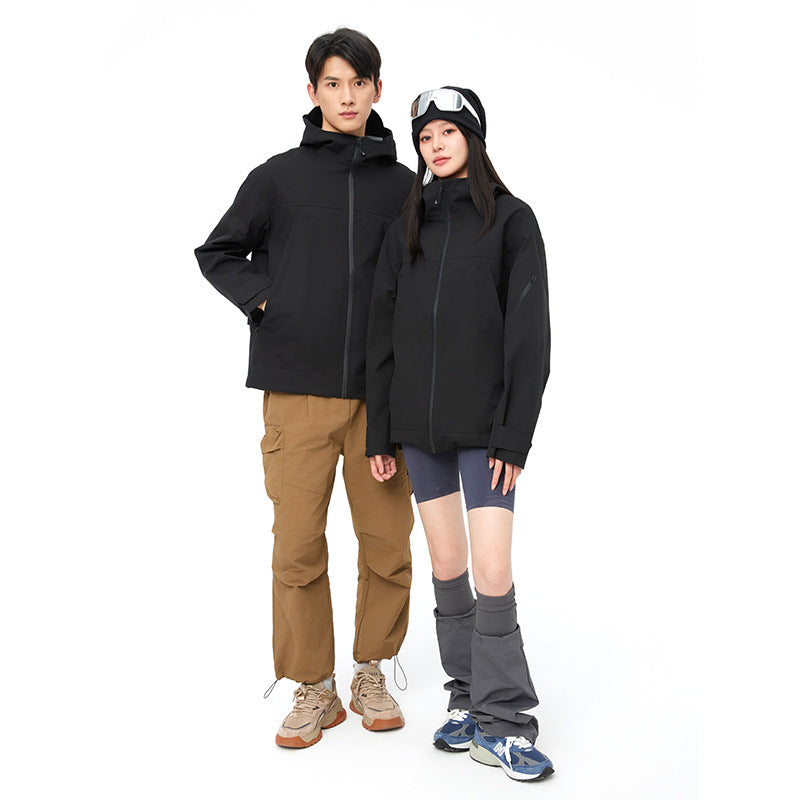 Veste coupe-vent Mountain Hard Shell pour aventures en plein air