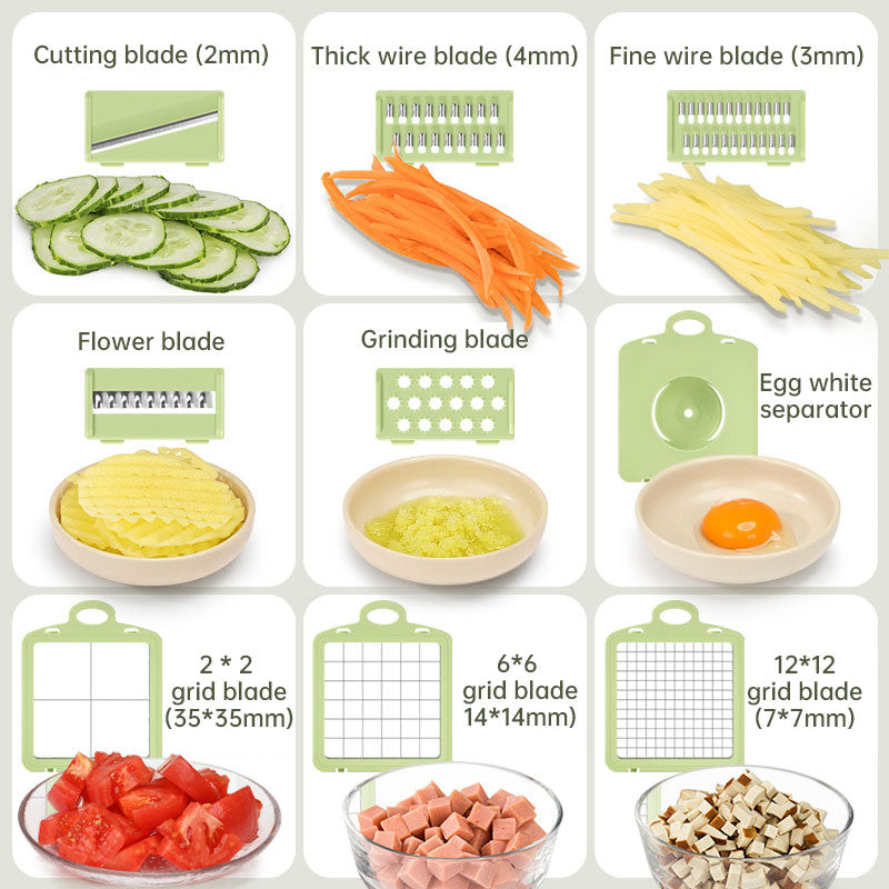 Premium Multifunctional Vegetable Cutter for Effortless Meal Prep