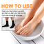 HOUKEA Tourmaline Ionic Body Health Socks for Foot Care