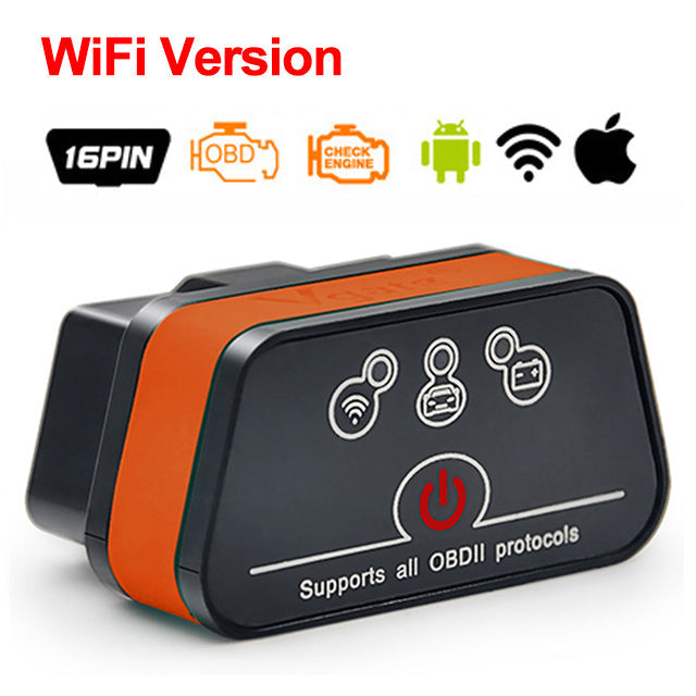 Vgate icar2 Bluetooth/Wifi OBD2 Diagnostic-tool ELM327 Bluetooth/wifi OBD 2 Scanner Mini ELM327 for android/PC/IOS Code Reader - Korvel