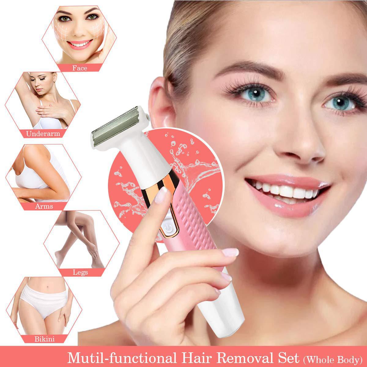 5-in-1 Electric Lady Shaver & Trimmer Set