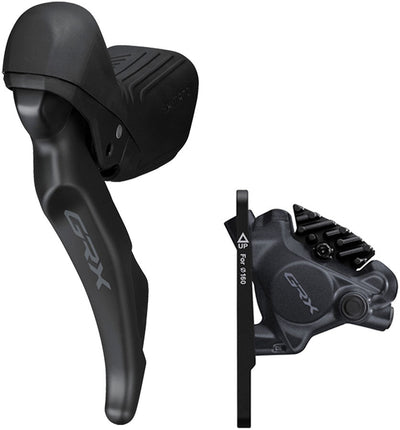 Shimano GRX ST-RX610 Shift/Brake Lever & BR-RX410 Caliper - Front Left