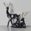 Elegant Resin Deer Figurine for Home Decor