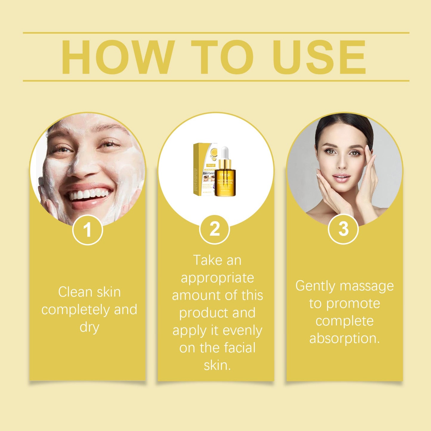 Premium Facial Essential Oil for Hydration and Brightening