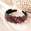 Gorgeous Mizhu Water Diamond Baroque Retro Wide Edge Hair Accessories - Korvel