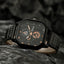 Fashion New Double Layer Square Shell Belt Casual Men's Sports Bracelet Set Quartz Watch - Korvel