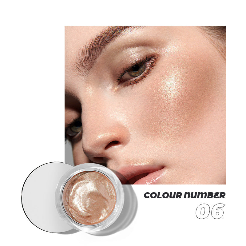 Pudaier 10-color liquid blush eyeshadow brightens lips and cheeks to contour naturally with fine glitter highlights - Korvel